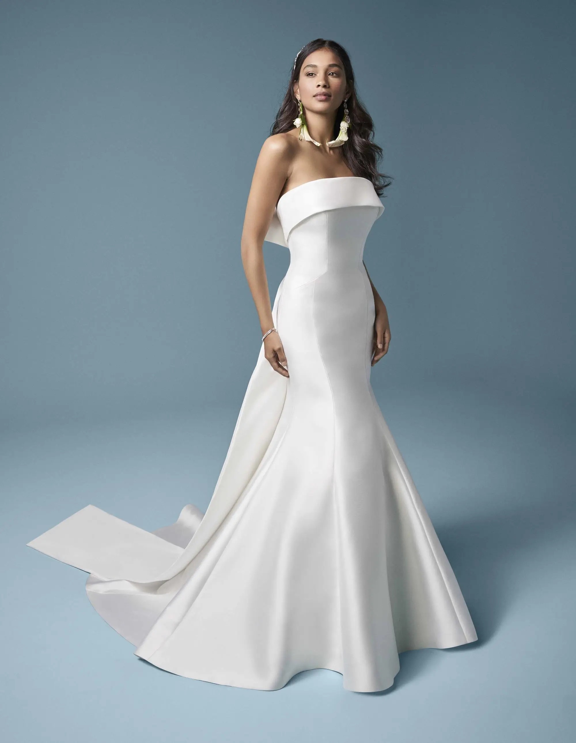 Fall in Love with Mikado &amp; Satin: Featured Wedding Dresses at An Elegant Affair Image